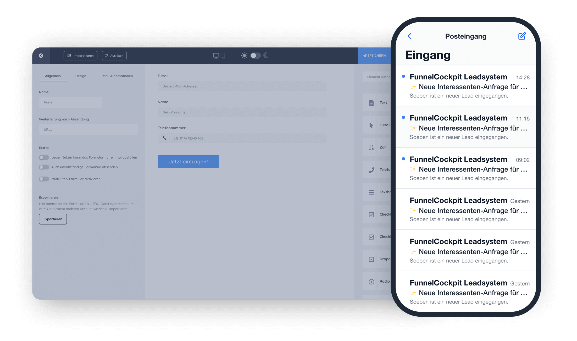 Automatisiere Follow-ups